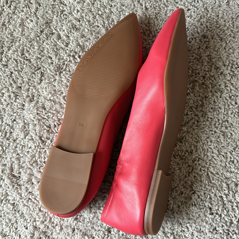 NWT Calvin Klein pointed toe Flat - Picture 3 of 6